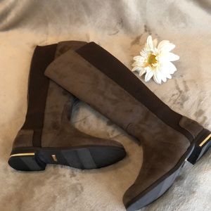 Taupe Riding Boots